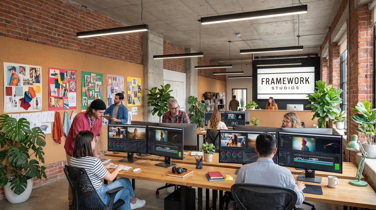 香蕉漫画公司办公环境